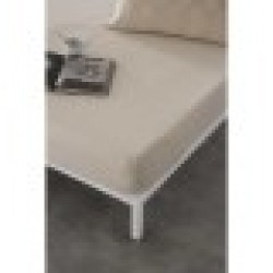 Регулируем чаршаф с ластик Naturals ELBA Бежов 90 x 190/200 cm (90 легло) - Lenjerie de pat