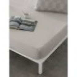 Регулируем чаршаф с ластик Naturals ELBA Светло сив 90 x 190/200 cm (90 легло) - Lenjerie de pat