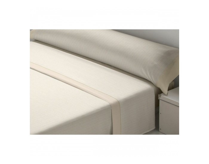 Комплект Чаршафи D'Or CEBRA Бежов 90 легло Franela