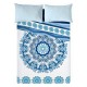 Подова постелка Costura Greek Indigo - Размери - Легло 180 (260 x 270 см)