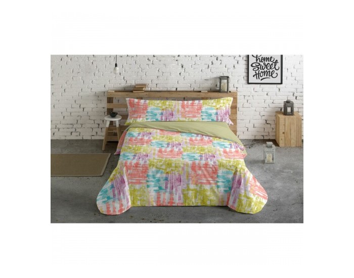 Покривало за одеяло Pierre Cardin Colors Зелен 144 Конци 150 x 230 cm