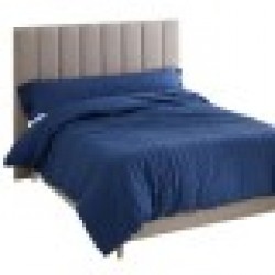 Покривало за одеяло Alexandra House Living Amán Син 150 x 220 cm - Lenjerie de pat