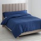 Покривало за одеяло Alexandra House Living Amán Син 150 x 220 cm