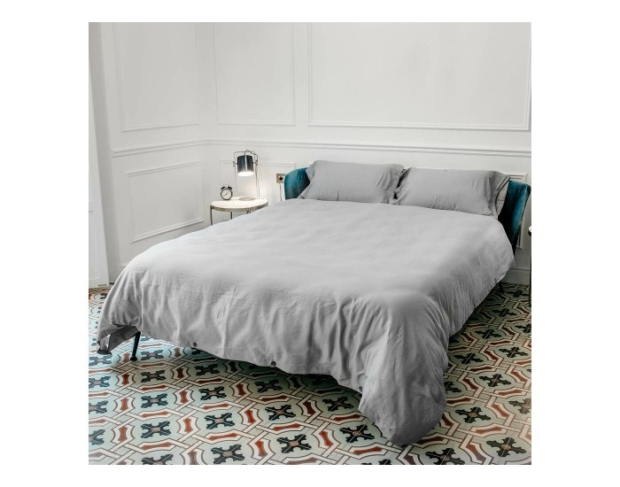 Покривало за одеяло Naturals Tencel Сив (220 x 220 cm) (135/140 легло)