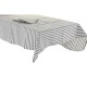 Покривка за маса и салфетки DKD Home Decor Сив Памук Бял Зелен (150 x 150 x 0,5 cm)