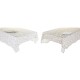 Покривка за маса и салфетки DKD Home Decor 5 Части 2 броя Памук (150 x 150 x 0,5 cm)