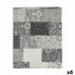 Покривка Брезент Продукт против петна Плочка 140 x 180 cm Сив (6 броя) - Kinvara