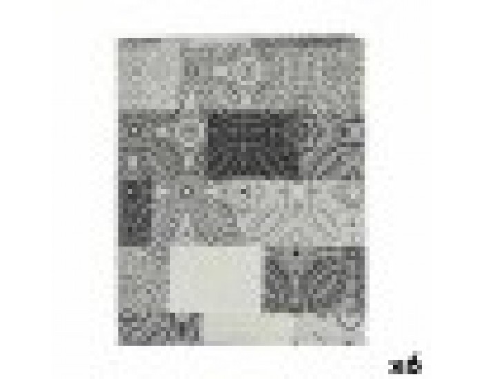 Покривка Брезент Продукт против петна Плочка 140 x 180 cm Сив (6 броя)