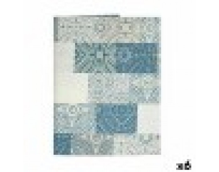 Покривка Брезент Продукт против петна Плочка 140 x 180 cm Син (6 броя)