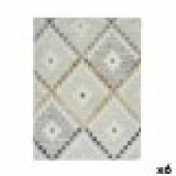 Покривка Брезент Продукт против петна Ромб 140 x 180 cm Бежов (6 броя) - Kinvara
