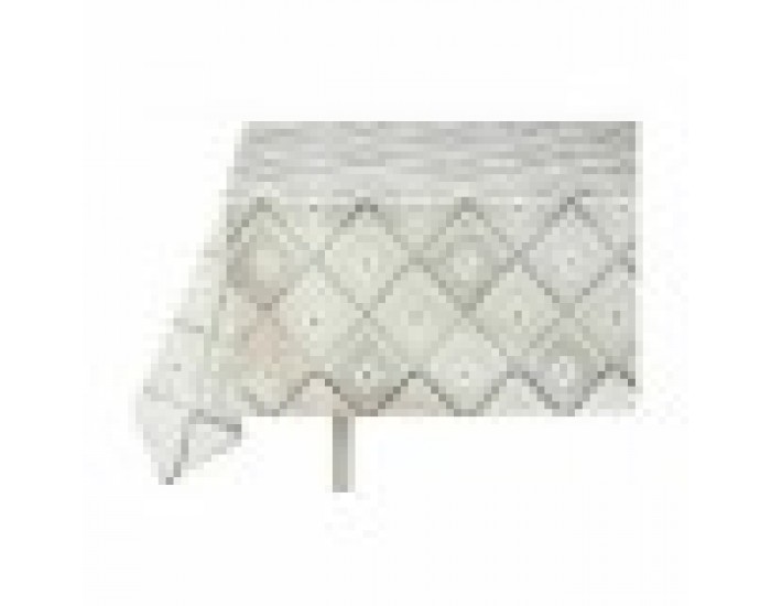 Покривка Брезент Продукт против петна Ромб 140 x 180 cm Сив (6 броя)