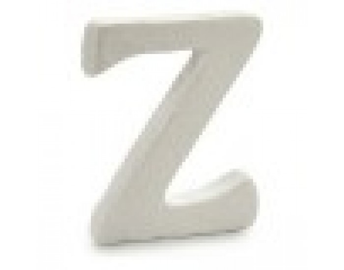 Писмо Z Бял полистирен 1 x 15 x 13,5 cm (12 броя)