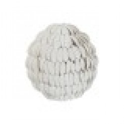 Декоративна топка Home ESPRIT Бял 9 x 9 x 9 cm - Home esprit