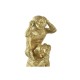 Декоративна фигурка DKD Home Decor Златен Смола Колониален (9 x 7 x 25 cm)