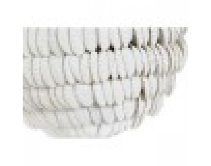 Декоративна топка Home ESPRIT Бял 12 x 12 x 12 cm