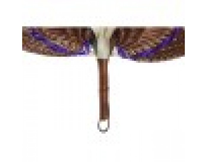 Декорация за стена DKD Home Decor Оранжев Естествен 40 x 0,5 x 32 cm (2 броя)