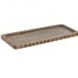Украса за център на маса Home ESPRIT Естествен Дърво манго Колониален 33 x 13 x 1,25 cm - Decorațiuni