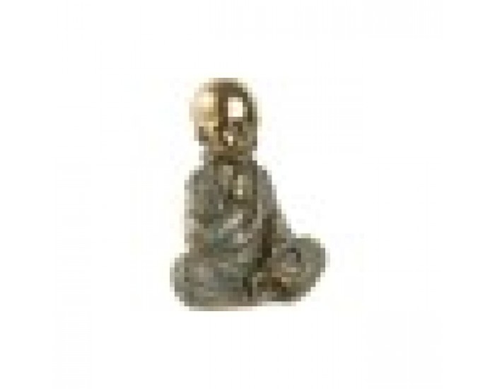 Декоративна фигурка Home ESPRIT Златен Монах Ориенталски 17 x 13,6 x 21,8 cm