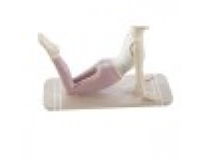 Декоративна фигурка DKD Home Decor Розов Смола Yoga (16 x 6 x 13 cm)