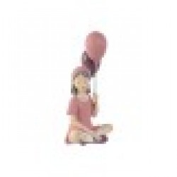 Декоративна фигурка Home ESPRIT Розов chica 10,5 x 7,5 x 21 cm - Home esprit