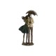 Декоративна фигурка Home ESPRIT Зелен Златен Двойка партньори 12,5 x 8 x 25,5 cm