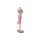 Декоративна фигурка Home ESPRIT Розов chica 7 x 11 x 27 cm