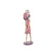 Декоративна фигурка Home ESPRIT Розов chica 7 x 11 x 27 cm