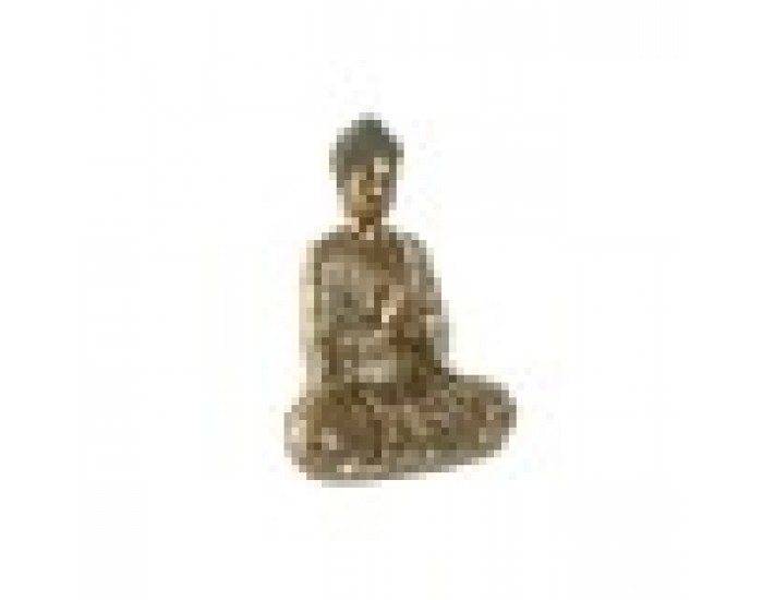 Декоративна фигурка Home ESPRIT Златен Буда Ориенталски 20 x 12 x 24,3 cm