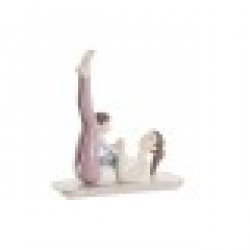 Декоративна фигурка DKD Home Decor Розов Смола Yoga (15,5 x 6,5 x 17 cm) - Dkd home decor