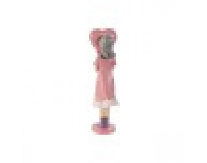 Декоративна фигурка Home ESPRIT Розов chica 10 x 8,5 x 31 cm