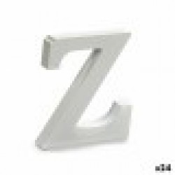 Писмо Z Дървен Бял (2 x 16 x 14,5 cm) (24 броя) - Pincello