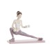 Декоративна фигурка DKD Home Decor Розов Смола Yoga (20 x 8 x 16,5 cm)