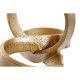 Декоративна фигурка DKD Home Decor Златен Абстрактен Смола (24 x 16 x 18 cm)