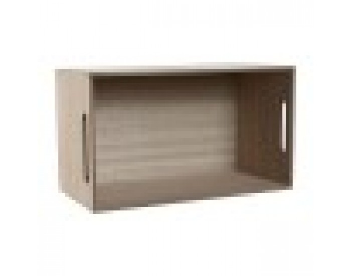 Декоративна кутия Home ESPRIT Многоцветен Естествен Дървен MDF 36 x 21 x 18 cm