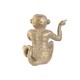 Декоративна фигурка Home ESPRIT Златен Маймуна Тропически 14 x 10 x 14 cm (3 броя)
