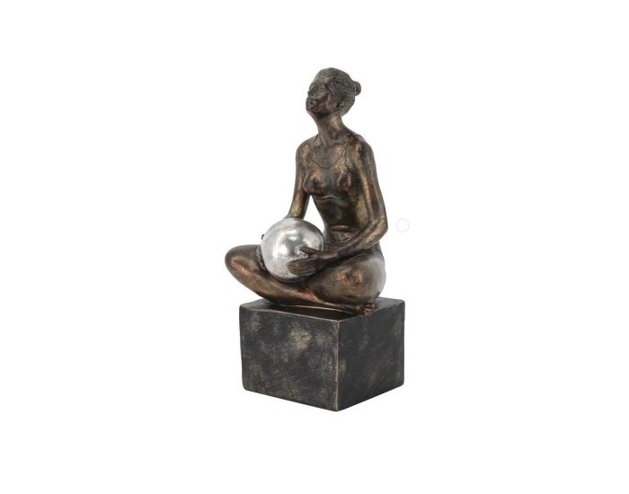 Декоративна фигурка DKD Home Decor Мед Смола (14 x 11.5 x 25.5 cm)