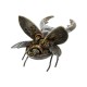 Декоративна фигурка Home ESPRIT Сив Многоцветен Бръмбари 22 x 14 x 11 cm