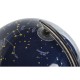 Глобус Home ESPRIT Черен Морско син Град 21 x 20 x 31 cm