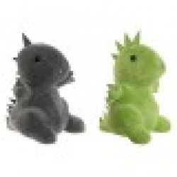 Държач на врати Home ESPRIT От пясък 24 x 19 x 27 cm Динозавър (2 броя) - Home esprit