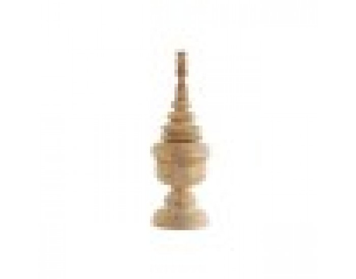Декоративна фигурка DKD Home Decor Кафяв 12 x 12 x 34 cm