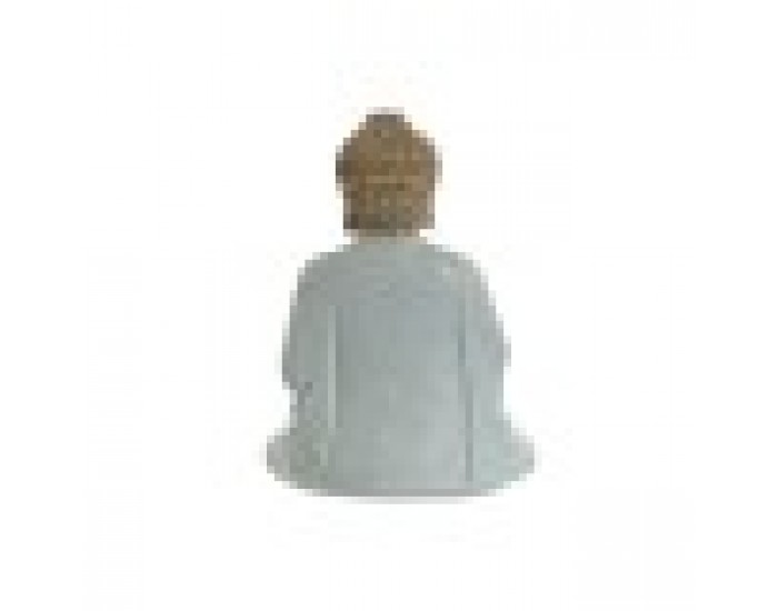 Декоративна фигурка Home ESPRIT Бял Зелен цвят тюркоаз Буда Ориенталски 6 x 4 x 8,5 cm (6 броя)