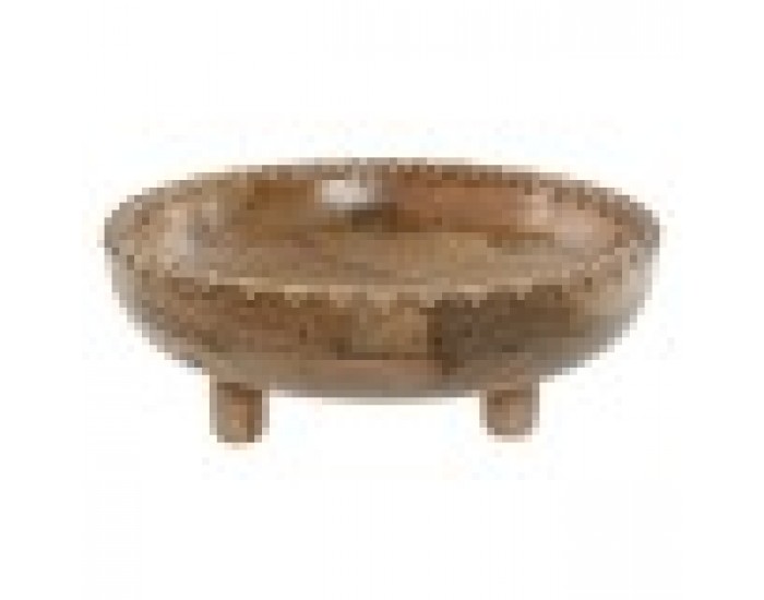 Украса за център на маса Home ESPRIT Естествен Дърво манго Колониален 25 x 25 x 9 cm