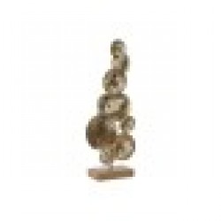 Декоративна фигурка Home ESPRIT Златен Кръгове 20 x 7,6 x 47 cm - Home esprit