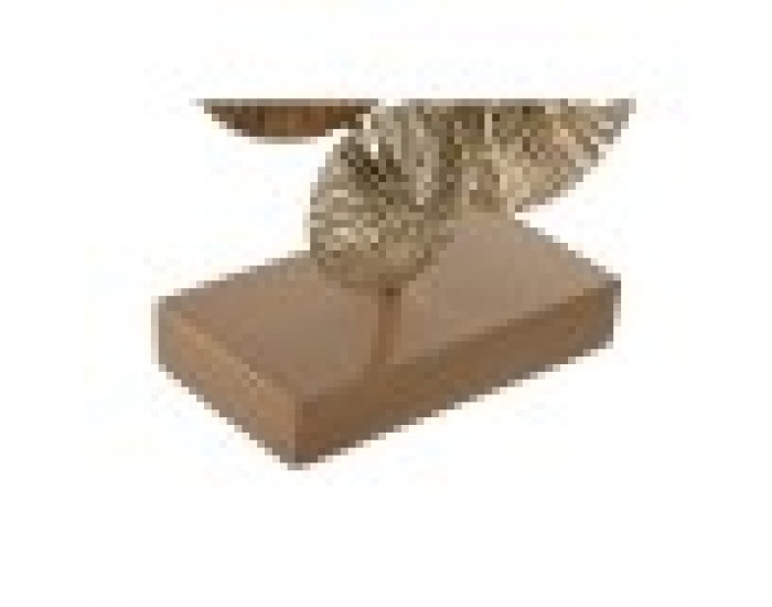 Декоративна фигурка Home ESPRIT Златен Кръгове 20 x 7,6 x 47 cm