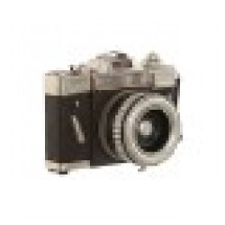 Декоративна фигурка Home ESPRIT Кафяв Сребрист Оператор Vintage 23 x 12 x 15 cm - Home esprit