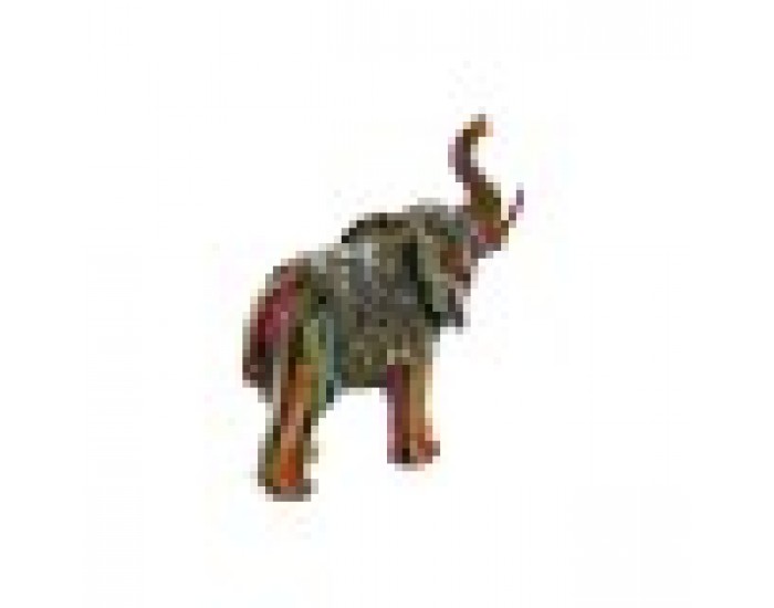 Декоративна фигурка Home ESPRIT Многоцветен Смола Слон 21,5 x 8,5 x 19,5 cm