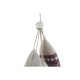 Висяща украса Home ESPRIT Син Червен Многоцветен Риби 5 x 2 x 20 cm (2 броя)