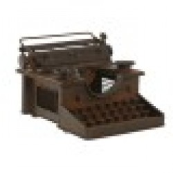 Декоративна фигурка Home ESPRIT Бронз Vintage Пишеща машина 15 x 18 x 12 cm - Home esprit