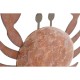 Декоративна фигурка Home ESPRIT Син Червен Естествен Рак 17,5 x 6 x 29 cm (2 броя)