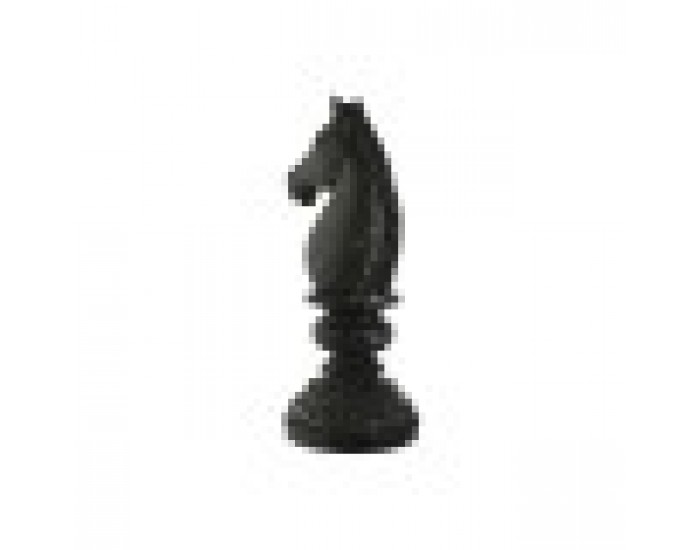 Декоративна фигурка Home ESPRIT Черен Кон 13 x 13 x 33 cm